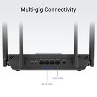 ASUS RT-BE50 BE3600 draadloze router 2.5 Gigabit Ethernet Dual-band (2.4 GHz / 5 GHz) Zwart - thumbnail