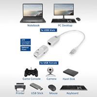 ACT AC6010 USB Verlengkabel 2.0 - 10 meter - thumbnail