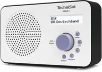 TechniSat 0000/3906 radio Draagbaar Digitaal Zwart, Wit - thumbnail
