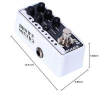 Mooer Micro Preamp 005 Brown Sound 3 overdrive effectpedaal - thumbnail
