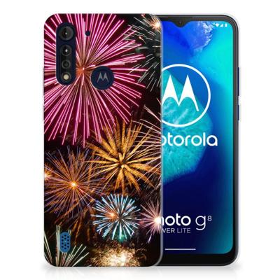Motorola Moto G8 Power Lite | Sillicone Back Cover | Vuurwerk