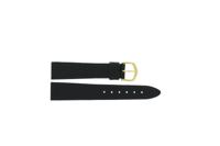 Horlogeband Universeel 1030156.19 Leder Zwart 19mm - thumbnail