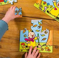 Bumba 4in1 Puzzel 4 Seizoenen 4-16 Stukjes - thumbnail