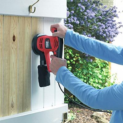 BLACK+DECKER KA191EK 480W Excentr. Schuurmachine | 3x Schuurvellen | Stofzak | In koffer - KA191EK-QS - thumbnail
