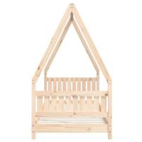Kinderbedframe 80x200 cm massief grenenhout - thumbnail