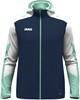 JAKO 6870 Jas Met Kap Dynamic - Marine/Wit/Munt - M