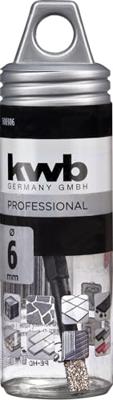 kwb 500306 Tegelboor 6 mm 1/4 (6.3 mm), Zeskant schacht 1 stuk(s) kwb 500306 Tegelboor 6 mm 1/4 (6.3 mm), Zeskant schacht 1 stuk(s)