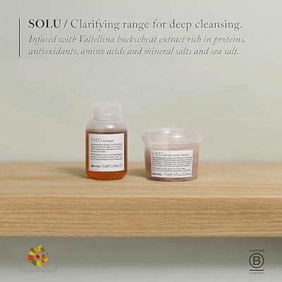 Davines SOLU Sea Salt Scrub Cleanser
