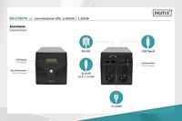 Digitus DN-170076 UPS-systeem 2000 VA - thumbnail