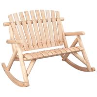 3-delige Loungeset massief vurenhout - thumbnail
