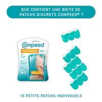 Compeed Anti Onzuiverheden 15 Discrete Patchs - thumbnail
