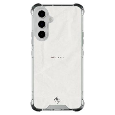 Samsung Galaxy A54 shockproof hoesje - Vive la vie Samsung Galaxy A54 shockproof hoesje - Vive la vie
