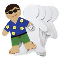 Colorations - personen vormen groot, 24st. - thumbnail