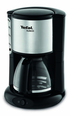 Tefal filterkoffiezetter subito rvs/zwar