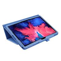Lunso - Stand flip sleepcover hoes - Lenovo Tab P11 / P11 Plus - Lichtblauw - thumbnail