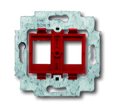 Busch-Jaeger RJ45 draagframe Rood 1812