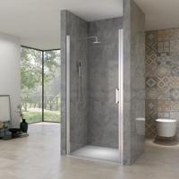 Nisdeur Van Rijn ST02 Draaideur 100x200 cm 6 mm Chroom van Rijn - thumbnail