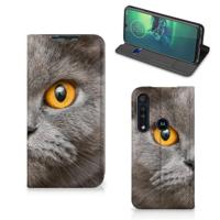 Smartphone hoesje Motorola G8 Plus Britse Korthaar - thumbnail
