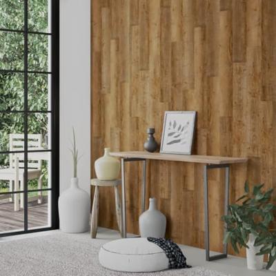 VidaXL Wandpanelen houtlook 2,06 m² pvc bruin