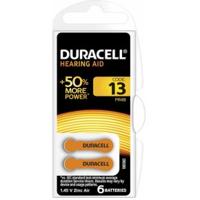 Batterij Duracell Hearing DA13 Ø7,9mm 310mAh 6 stuks - thumbnail
