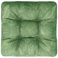 VidaXL Palletkussen bladpatroon 50x50x12 cm stof - thumbnail