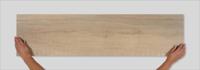 Vloer-/wandtegel houtlook Castelvetro Aequa 120x30cm licht bruin mat gerectificeerd - thumbnail