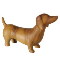 Boltze Home figuur teckel 23x6,5x14cm - thumbnail