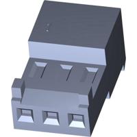 TE Connectivity 3-643815-7 Female header (standaard) MTA-100 Totaal aantal polen: 7 Inhoud: 1 stuk(s) - thumbnail