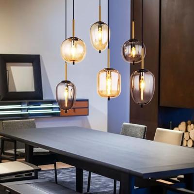 Globo 6-lichts hanglampBlacky zwart - 15345-6A