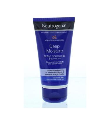 Neutrogena Neutrogena Deep Moisture sofort einziehende Bodylotion Reisegröße 75ml
