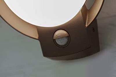 Buitenlamp met sensor &apos;Polo&apos; voordeur verlichting downlighter Lutec 16 cm - thumbnail