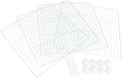 TRIXIE 4 UITBREIDINGSPANELEN VOOR 62460 METAAL WIT 35X35 CM TRIXIE 4 UITBREIDINGSPANELEN VOOR 62460 METAAL WIT 35X35 CM