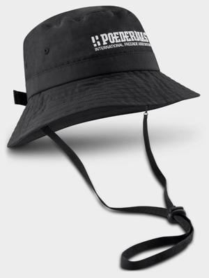Poederbaas Bucket Hat Performance Zwart-L/XL Poederbaas Bucket Hat Performance Zwart-L/XL