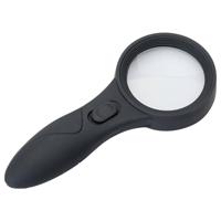 Donau Elektronik HLL4 Lupe Vergrootglas Vergrotingsfactor: 4 x - thumbnail