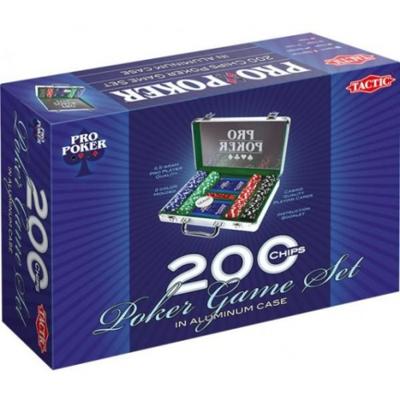 Tactic pokerkoffer, 200 chips