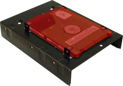 Inter-Tech 88885232 3.5 inch HDD-inbouwframe voor 2.5 inch - thumbnail