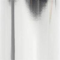 Creativ Company Deco folie, b: 15,5 cm, dikte 0,02 mm, zilver, 50 cm/ 1 rol - thumbnail