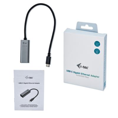 i-tec i-Tec USB-C Metal Gigabit Ethernet Adapter - Netzwerkadapter Netwerkadapter 10 / 100 / 1000 MBit/s USB-C