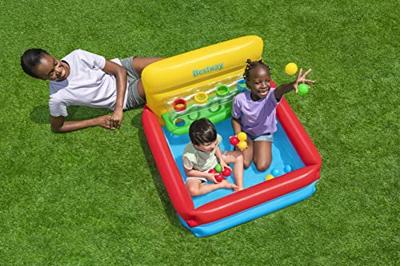 Bestway Opblaasbare Kinderzwembad met Ballen 104x94x61 cm +2 Jaar Tuin 52546 Bestway Opblaasbare Kinderzwembad met Ballen 104x94x61 cm +2 Jaar Tuin 52546