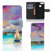 Hoesje Huawei Y6 2018 Boat - thumbnail