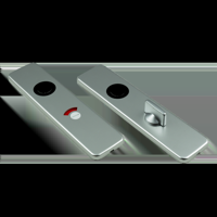 AMI Kortschild Wc 185/44 8*55 Klik F-1 - 210365 - thumbnail