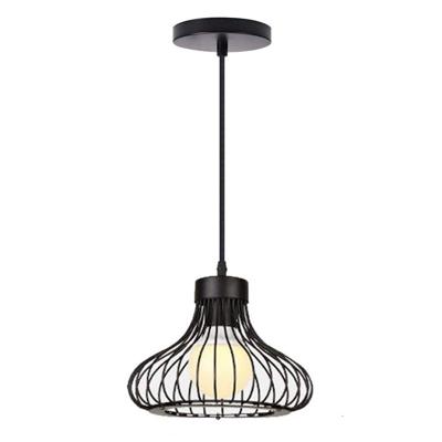 Homestyle Pro mk013-b industriële hanglamp 23x20 cm zwart/metaal
