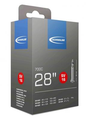 SCHWALBE binnenband 27/28 x 1.10/1.25 (28/32-622/630) fv 40 mm SCHWALBE binnenband 27/28 x 1.10/1.25 (28/32-622/630) fv 40 mm
