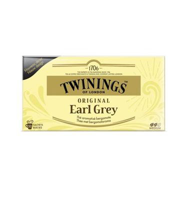 Twinings Earl grey envelop 50 Zakjes
