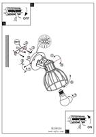 Eglo Gouden wandlamp Sambatello 900382 - thumbnail