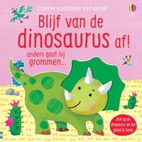 Blijf van de dinosaurus af! (Kartonboek) - thumbnail
