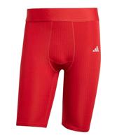 adidas Techfit Slidingbroekje Rood Wit Zwart - thumbnail