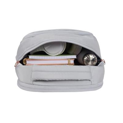 New Rebels Vince Leander Lichtgrijs 27L Rugtas Waterafstotend Laptop 14"