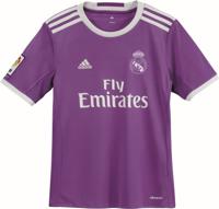 Adidas Real Madrid Away Jersey Kids Purple - thumbnail