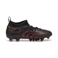 PUMA Future 9 Match Gras / Kunstgras Voetbalschoenen (MG) Kids Zwart Rood - thumbnail